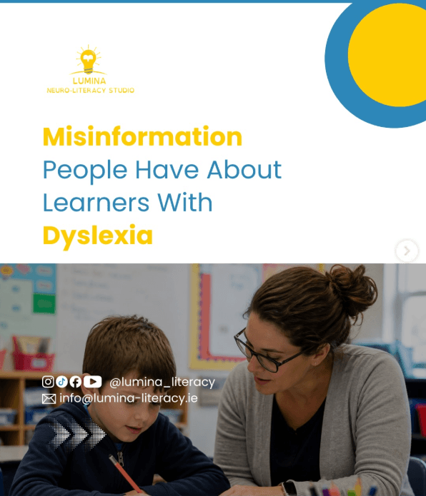 Misinformation People Have About Dyslexia