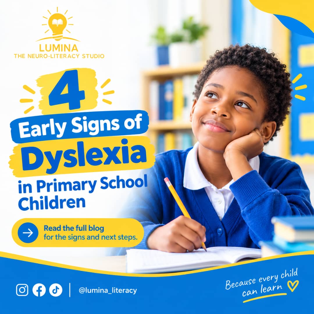 4 Early signs of Dyslexia in primary school and what to do next